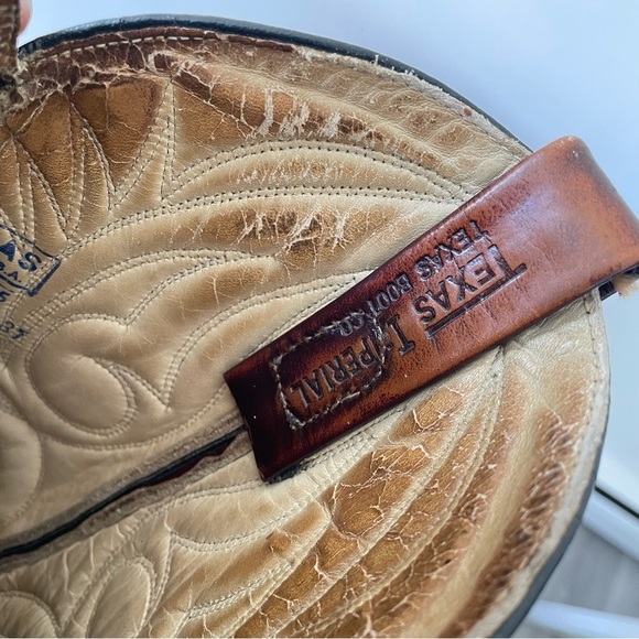 Vintage Texas Imperial M90 Leather Cowboy Boot | US 8 - Picture 8 of 8